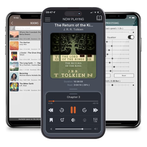 Download fo free audiobook The Return of the King: The Lord of the Rings: Part Three by J. R. R. Tolkien and listen anywhere on your iOS devices in the ListenBook app.