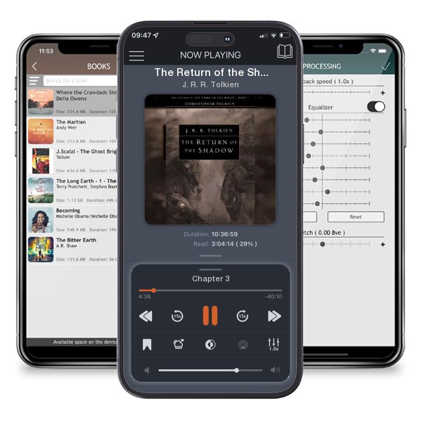 Download fo free audiobook The Return of the Shadow by J. R. R. Tolkien and listen anywhere on your iOS devices in the ListenBook app.