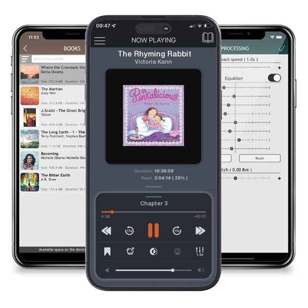 Download fo free audiobook The Rhyming Rabbit by Victoria Kann and listen anywhere on your iOS devices in the ListenBook app.