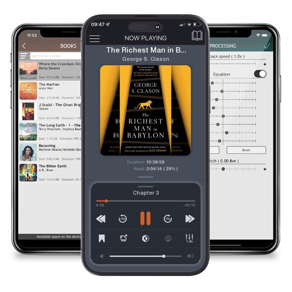 Download fo free audiobook The Richest Man in Babylon: The Success Secrets of the... by George S. Clason and listen anywhere on your iOS devices in the ListenBook app.