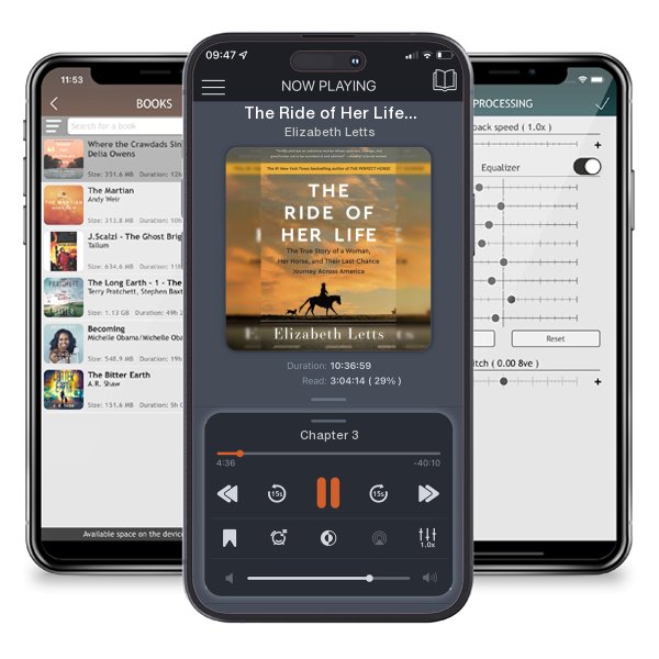 Download fo free audiobook The Ride of Her Life: The True Story of a Woman, Her Horse,... by Elizabeth Letts and listen anywhere on your iOS devices in the ListenBook app.