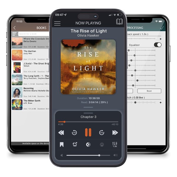 Download fo free audiobook The Rise of Light by Olivia Hawker and listen anywhere on your iOS devices in the ListenBook app.