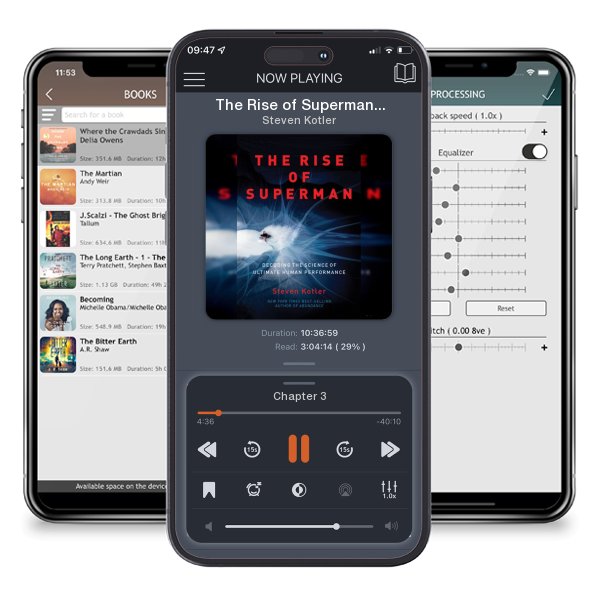 Download fo free audiobook The Rise of Superman: Decoding the Science of Ultimate Human Performance by Steven Kotler and listen anywhere on your iOS devices in the ListenBook app.