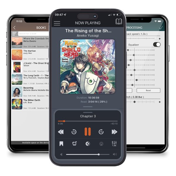 Download fo free audiobook The Rising of the Shield Hero, Volume 1 by Aneko Yusagi and listen anywhere on your iOS devices in the ListenBook app.