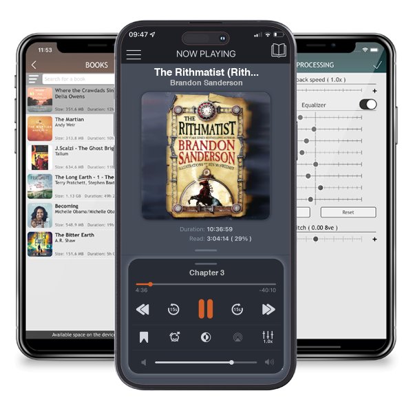 Download fo free audiobook The Rithmatist (Rithmatist, #1) by Brandon Sanderson and listen anywhere on your iOS devices in the ListenBook app.