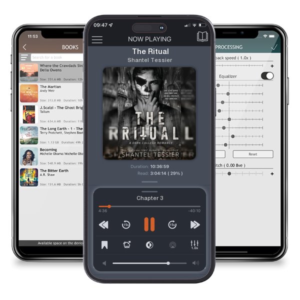 Download fo free audiobook The Ritual by Shantel Tessier and listen anywhere on your iOS devices in the ListenBook app.
