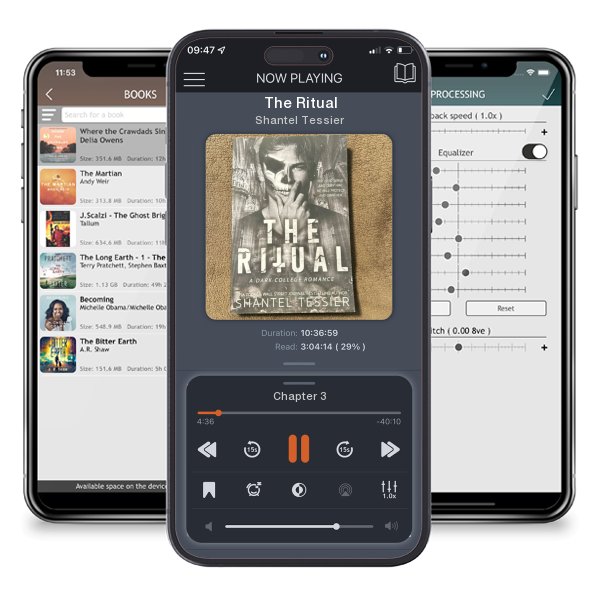 Download fo free audiobook The Ritual by Shantel Tessier and listen anywhere on your iOS devices in the ListenBook app.