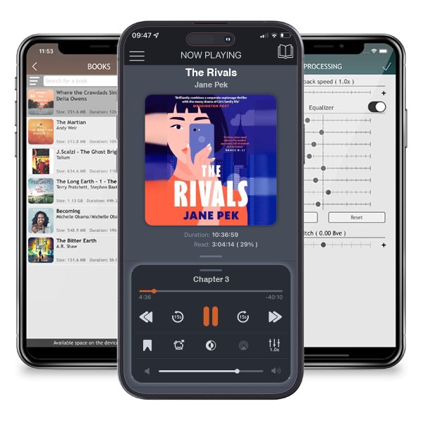 Download fo free audiobook The Rivals by Jane Pek and listen anywhere on your iOS devices in the ListenBook app.