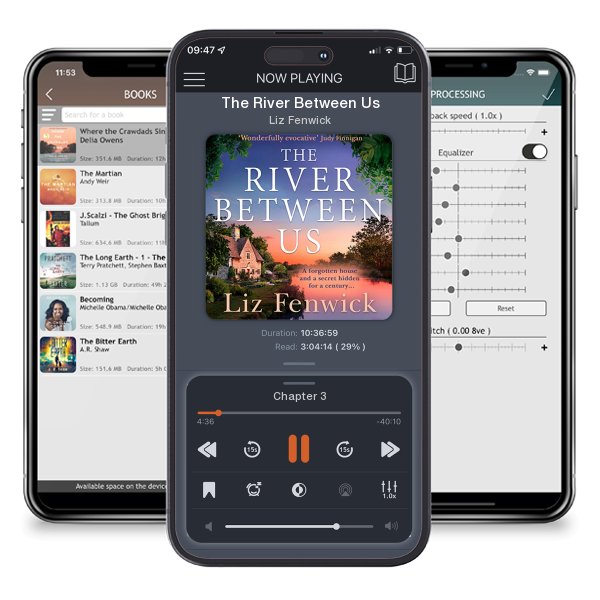 Download fo free audiobook The River Between Us by Liz Fenwick and listen anywhere on your iOS devices in the ListenBook app.