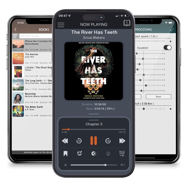 Download fo free audiobook The River Has Teeth by Erica Waters and listen anywhere on your iOS devices in the ListenBook app.