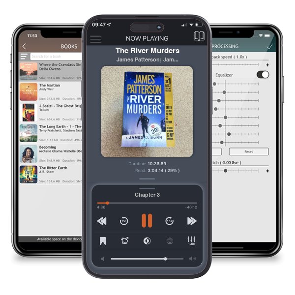 Download fo free audiobook The River Murders by James Patterson; James O. Born and listen anywhere on your iOS devices in the ListenBook app.