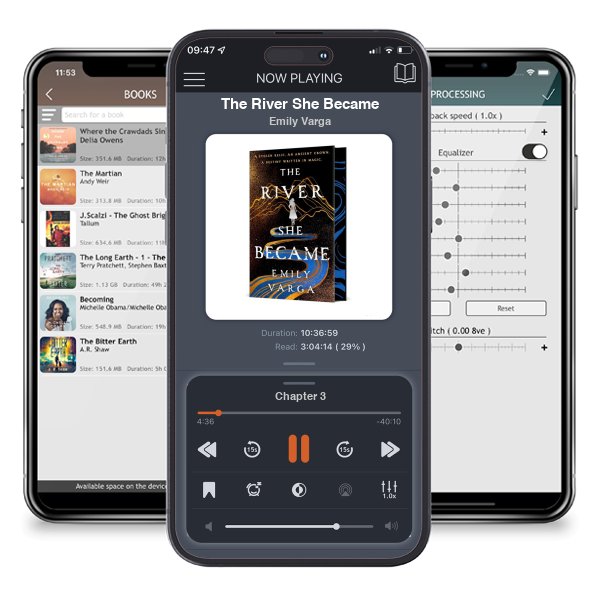 Download fo free audiobook The River She Became by Emily Varga and listen anywhere on your iOS devices in the ListenBook app.