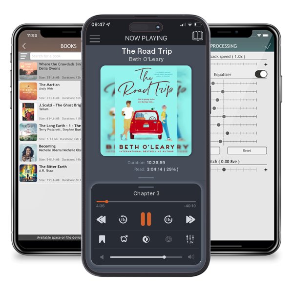 Download fo free audiobook The Road Trip by Beth O'Leary and listen anywhere on your iOS devices in the ListenBook app.