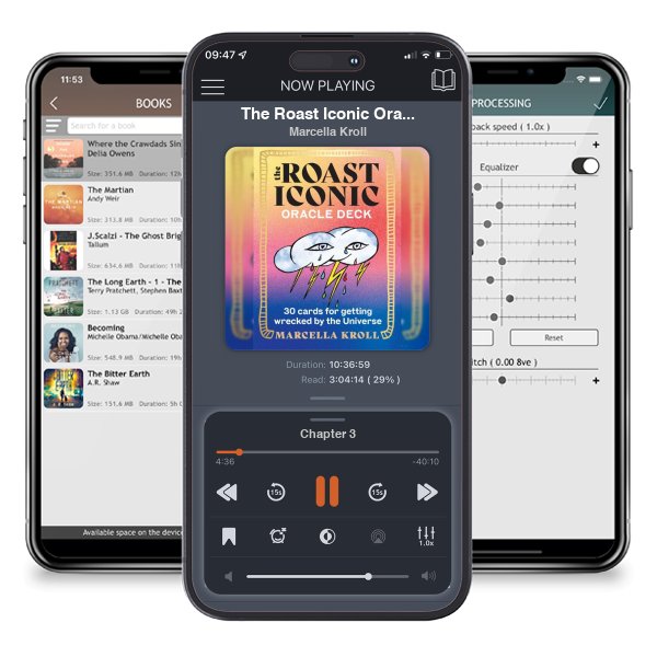 Download fo free audiobook The Roast Iconic Oracle Deck: 30 Cards for Getting Wrecked by... by Marcella Kroll and listen anywhere on your iOS devices in the ListenBook app.