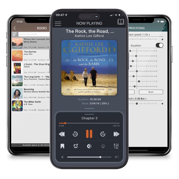 Download fo free audiobook The Rock, the Road, and the Rabbi: My Journey Into the Heart... by Kathie Lee Gifford and listen anywhere on your iOS devices in the ListenBook app.
