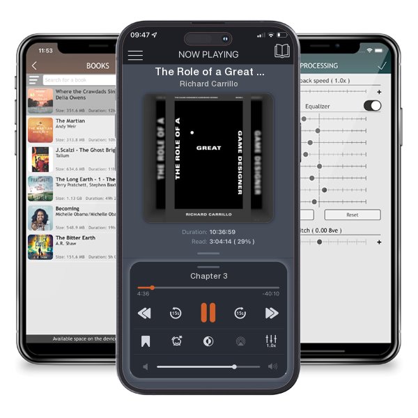 Download fo free audiobook The Role of a Great Game Designer by Richard Carrillo and listen anywhere on your iOS devices in the ListenBook app.
