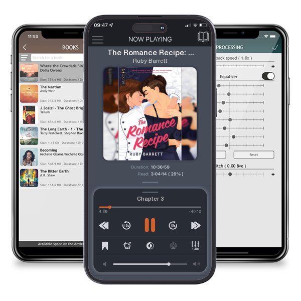 Download fo free audiobook The Romance Recipe: An LGBTQ+ Romcom (Original) by Ruby Barrett and listen anywhere on your iOS devices in the ListenBook app.