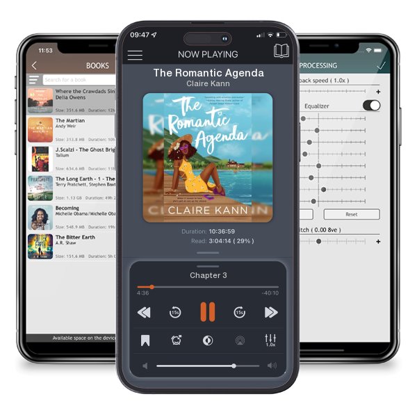 Download fo free audiobook The Romantic Agenda by Claire Kann and listen anywhere on your iOS devices in the ListenBook app.