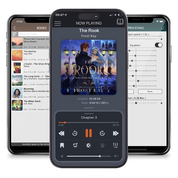 Download fo free audiobook The Rook by Frost Kay and listen anywhere on your iOS devices in the ListenBook app.