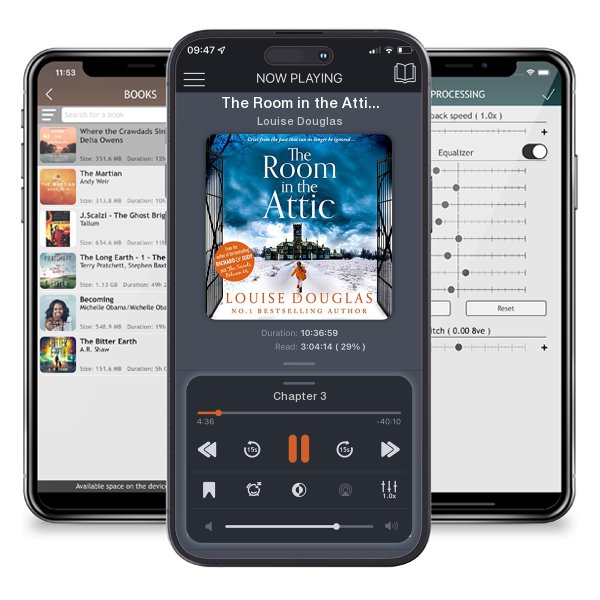 Download fo free audiobook The Room in the Attic by Louise Douglas and listen anywhere on your iOS devices in the ListenBook app.