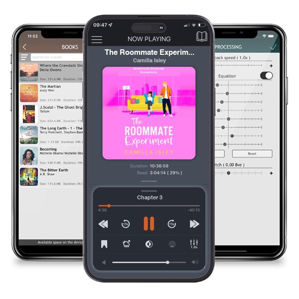 Download fo free audiobook The Roommate Experiment (Funny Feelings #3) by Camilla Isley and listen anywhere on your iOS devices in the ListenBook app.