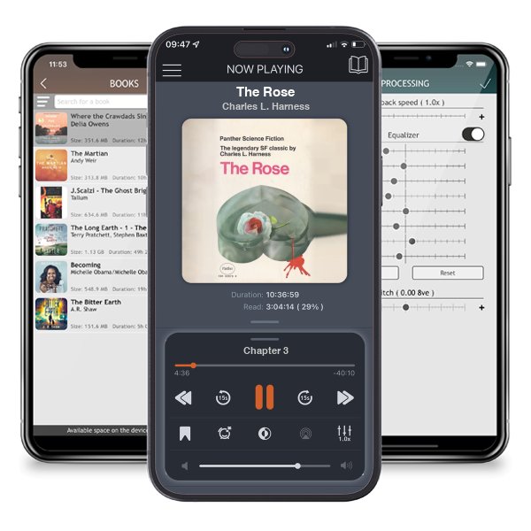 Download fo free audiobook The Rose by Charles L. Harness and listen anywhere on your iOS devices in the ListenBook app.