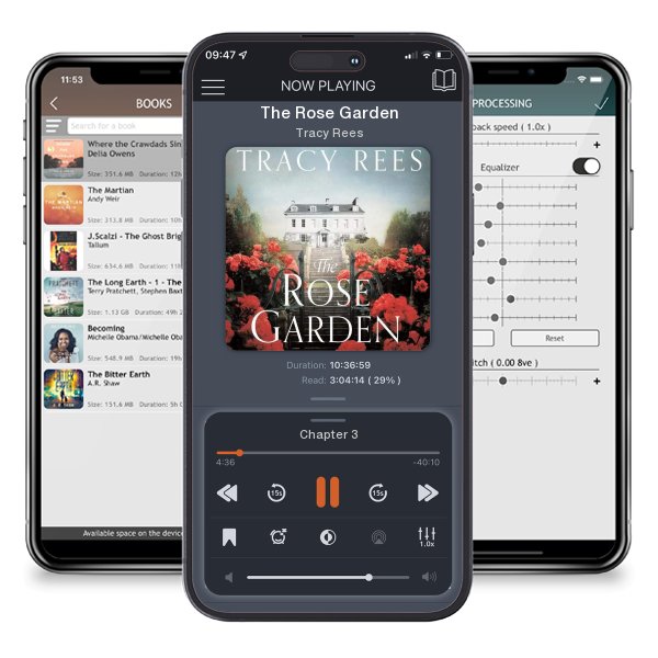 Download fo free audiobook The Rose Garden by Tracy Rees and listen anywhere on your iOS devices in the ListenBook app.