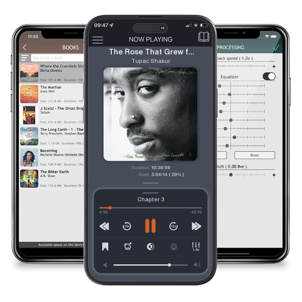 Download fo free audiobook The Rose That Grew from Concrete by Tupac Shakur and listen anywhere on your iOS devices in the ListenBook app.