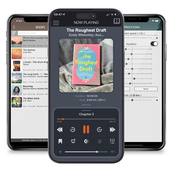 Download fo free audiobook The Roughest Draft by Emily Wibberley; Austin Siegemund-Broka and listen anywhere on your iOS devices in the ListenBook app.