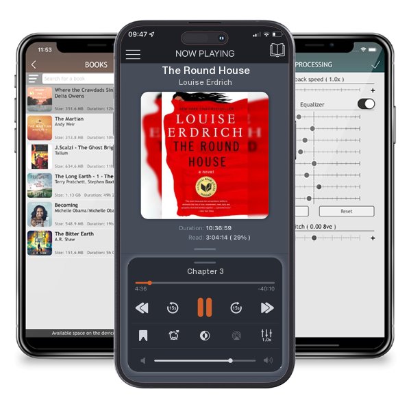 Download fo free audiobook The Round House by Louise Erdrich and listen anywhere on your iOS devices in the ListenBook app.