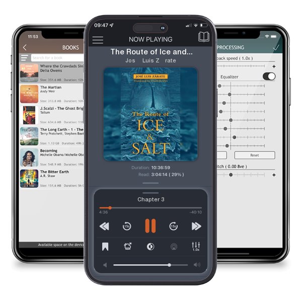 Download fo free audiobook The Route of Ice and Salt by José Luis Zárate and listen anywhere on your iOS devices in the ListenBook app.
