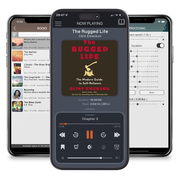 Download fo free audiobook The Rugged Life by Clint Emerson and listen anywhere on your iOS devices in the ListenBook app.