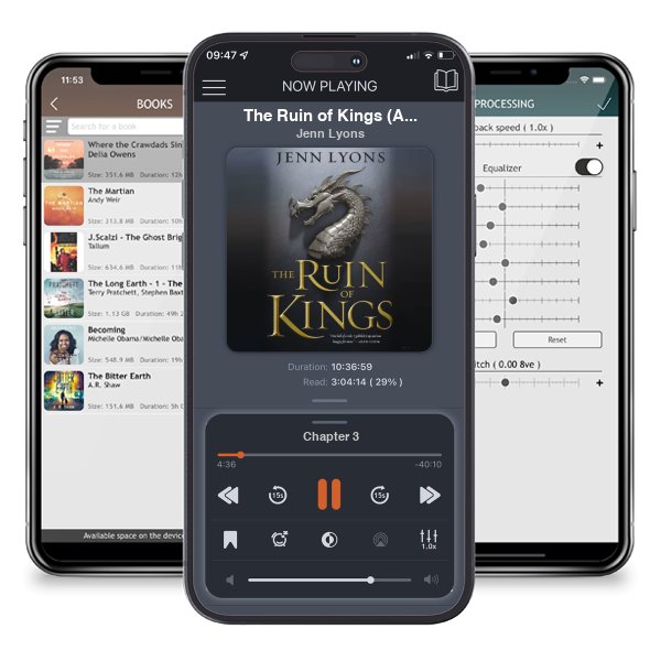 Download fo free audiobook The Ruin of Kings (A Chorus of Dragons, #1) by Jenn Lyons and listen anywhere on your iOS devices in the ListenBook app.