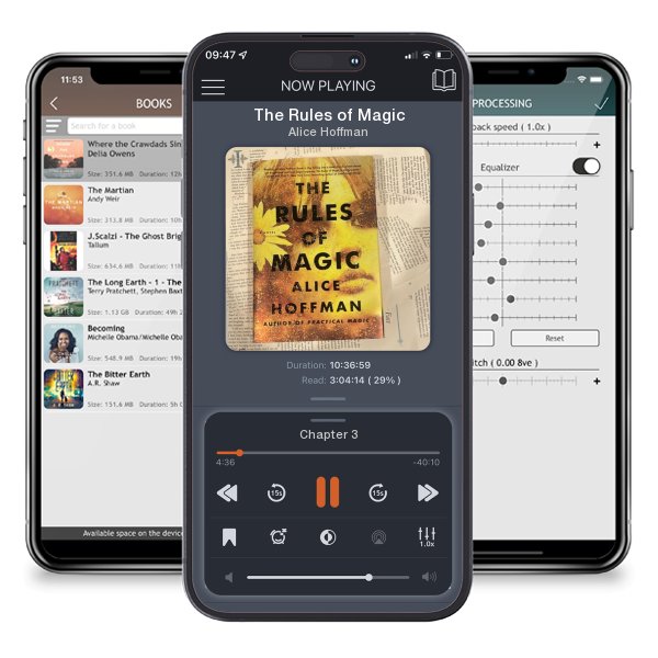 Download fo free audiobook The Rules of Magic by Alice Hoffman and listen anywhere on your iOS devices in the ListenBook app.