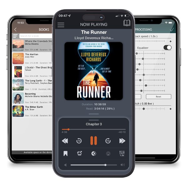 Download fo free audiobook The Runner by Lloyd Devereux Richards and listen anywhere on your iOS devices in the ListenBook app.