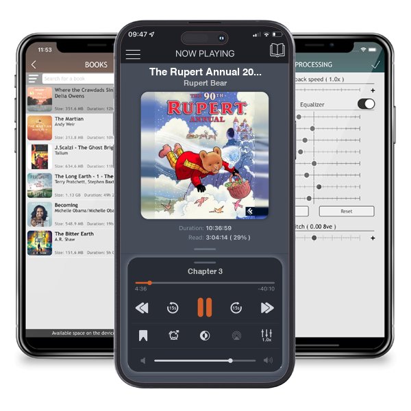 Download fo free audiobook The Rupert Annual 2026 by Rupert Bear and listen anywhere on your iOS devices in the ListenBook app.