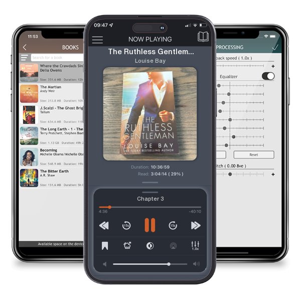 Download fo free audiobook The Ruthless Gentleman (Signed) by Louise Bay and listen anywhere on your iOS devices in the ListenBook app.