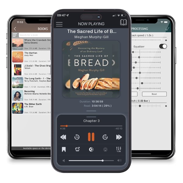 Download fo free audiobook The Sacred Life of Bread: Uncovering the Mystery of an... by Meghan Murphy-Gill and listen anywhere on your iOS devices in the ListenBook app.