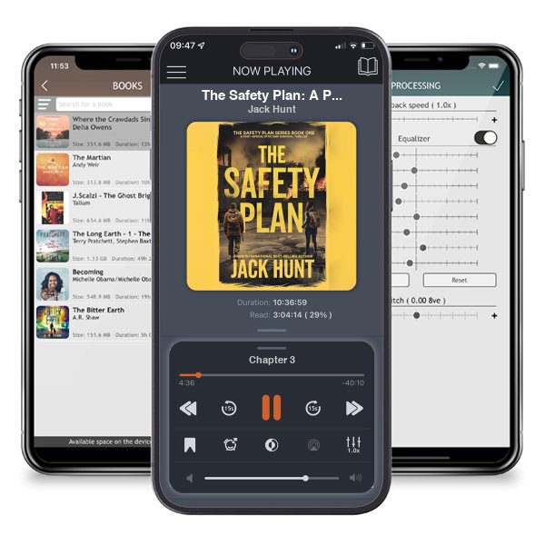 Download fo free audiobook The Safety Plan: A Post-Apocalyptic EMP Survival Thriller by Jack Hunt and listen anywhere on your iOS devices in the ListenBook app.