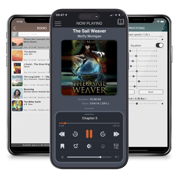 Download fo free audiobook The Sail Weaver by Muffy Morrigan and listen anywhere on your iOS devices in the ListenBook app.