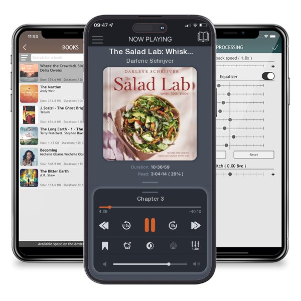 Download fo free audiobook The Salad Lab: Whisk, Toss, Enjoy!: Recipes for Making... by Darlene Schrijver and listen anywhere on your iOS devices in the ListenBook app.