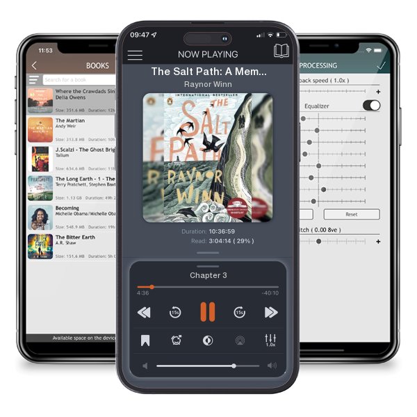 Download fo free audiobook The Salt Path: A Memoir by Raynor Winn and listen anywhere on your iOS devices in the ListenBook app.