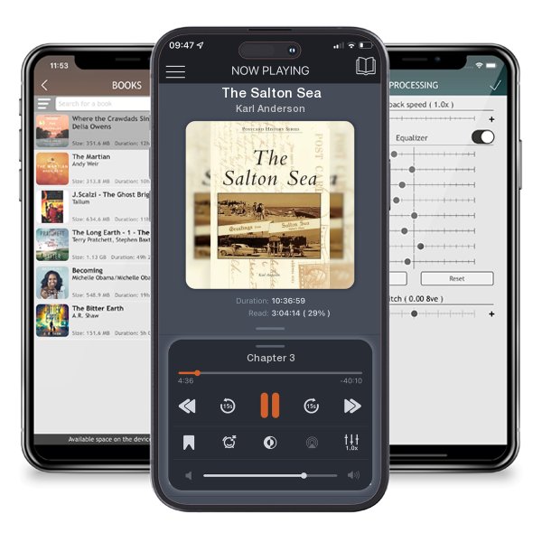 Download fo free audiobook The Salton Sea by Karl Anderson and listen anywhere on your iOS devices in the ListenBook app.