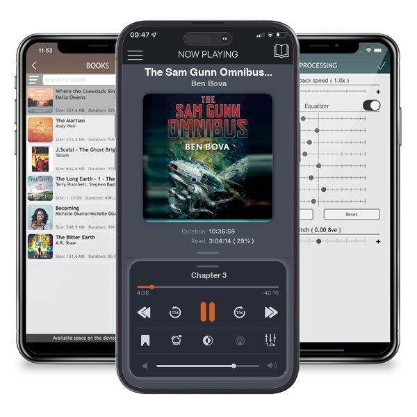 Download fo free audiobook The Sam Gunn Omnibus: Featuring Every Story Ever Written about Sam Gunn, and Then Some by Ben Bova and listen anywhere on your iOS devices in the ListenBook app.