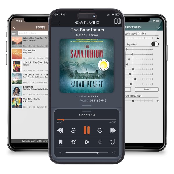 Download fo free audiobook The Sanatorium by Sarah Pearse and listen anywhere on your iOS devices in the ListenBook app.