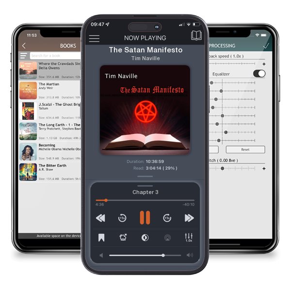 Download fo free audiobook The Satan Manifesto by Tim Naville and listen anywhere on your iOS devices in the ListenBook app.
