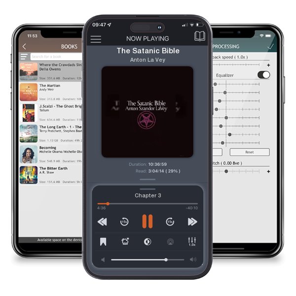 Download fo free audiobook The Satanic Bible by Anton La Vey and listen anywhere on your iOS devices in the ListenBook app.