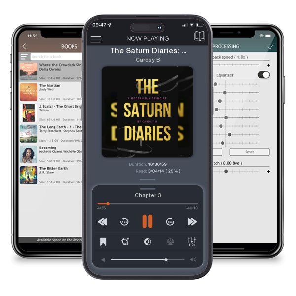 Download fo free audiobook The Saturn Diaries: A Modern Day Grimoire by Cardsy B and listen anywhere on your iOS devices in the ListenBook app.