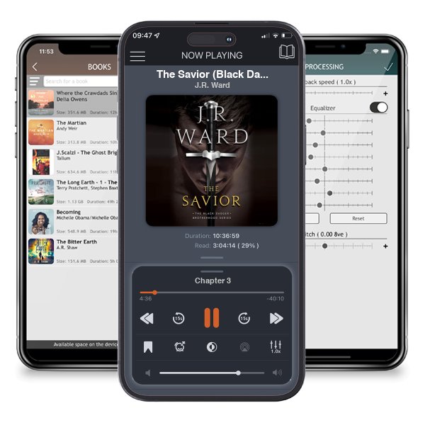 Download fo free audiobook The Savior (Black Dagger Brotherhood, #17) by J.R. Ward and listen anywhere on your iOS devices in the ListenBook app.