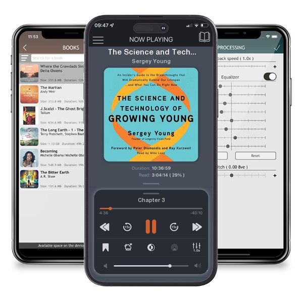 Download fo free audiobook The Science and Technology of Growing Young by Sergey Young and listen anywhere on your iOS devices in the ListenBook app.